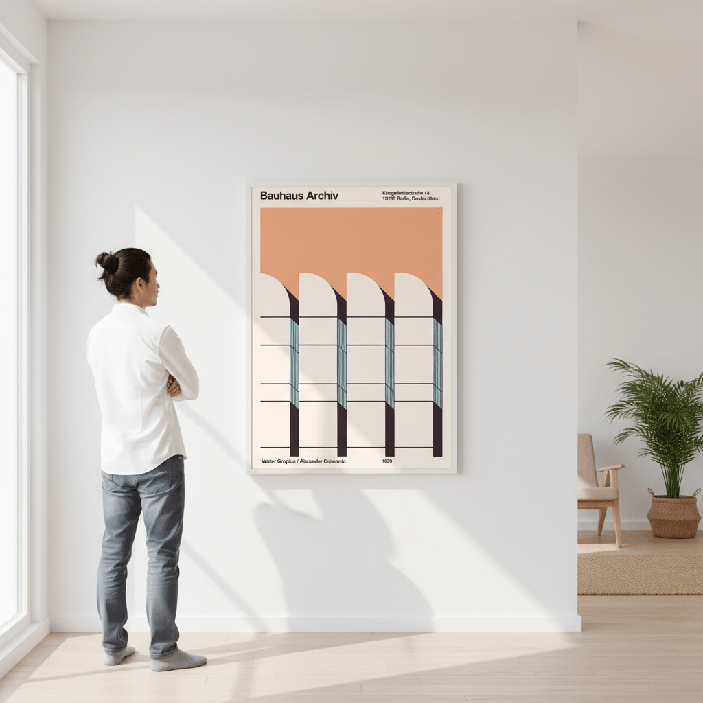 Bauhaus Archiv by Florent Bodart wall - art - picture - poster