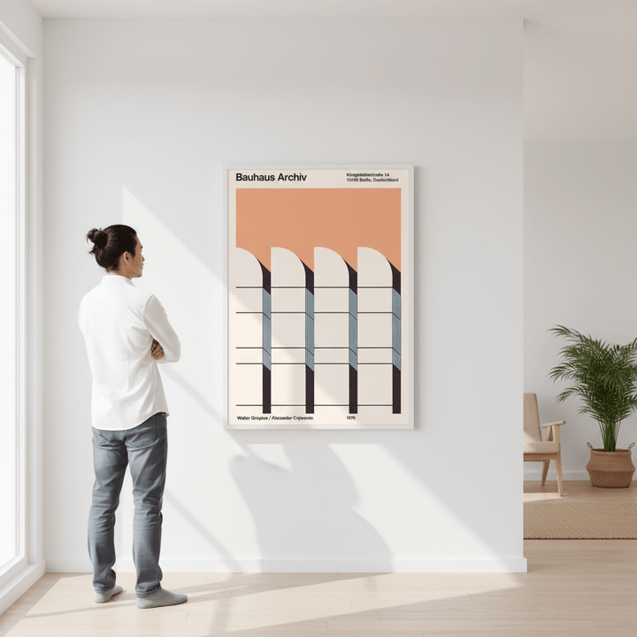 Bauhaus Archiv by Florent Bodart wall - art - picture - poster