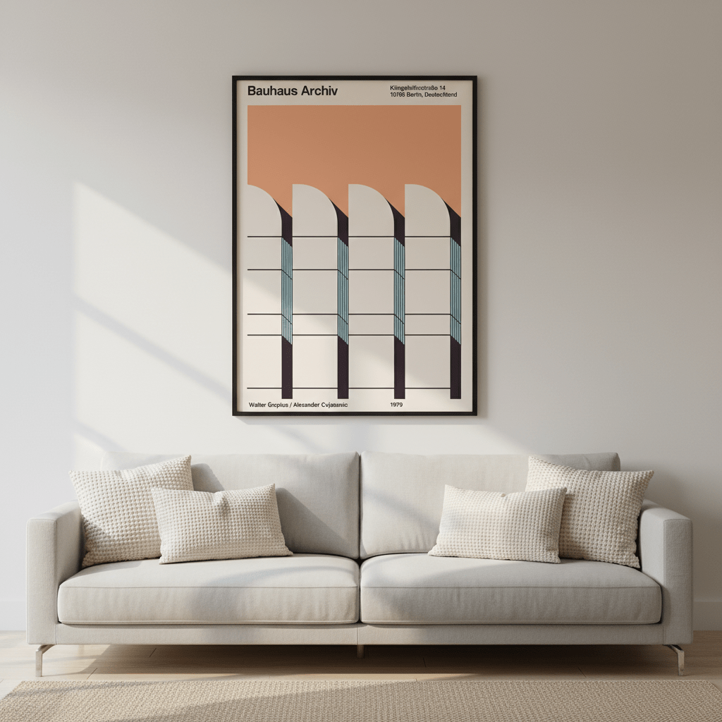 Bauhaus Archiv by Florent Bodart wall - art - picture - poster