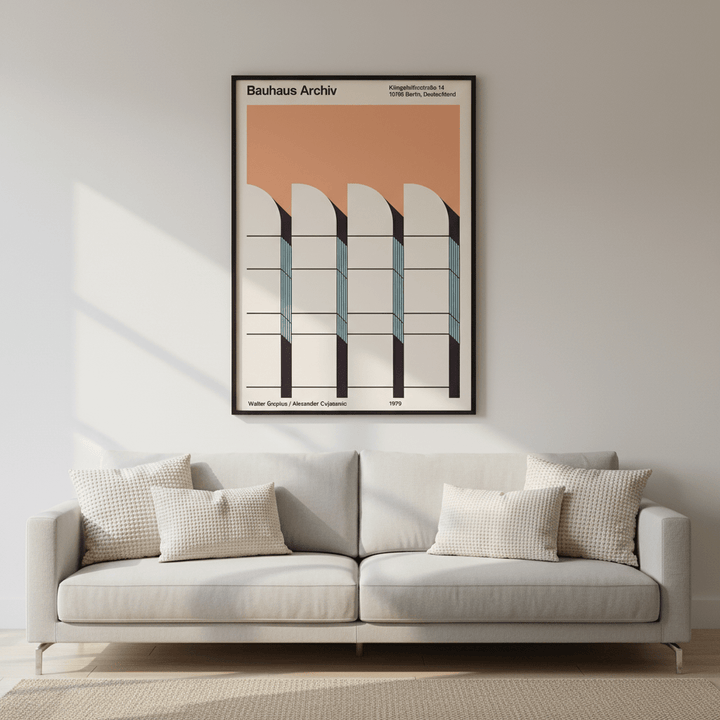 Bauhaus Archiv by Florent Bodart wall - art - picture - poster