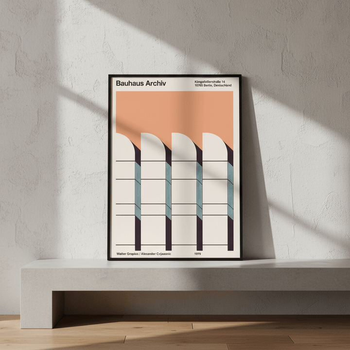 Bauhaus Archiv by Florent Bodart wall - art - picture - poster
