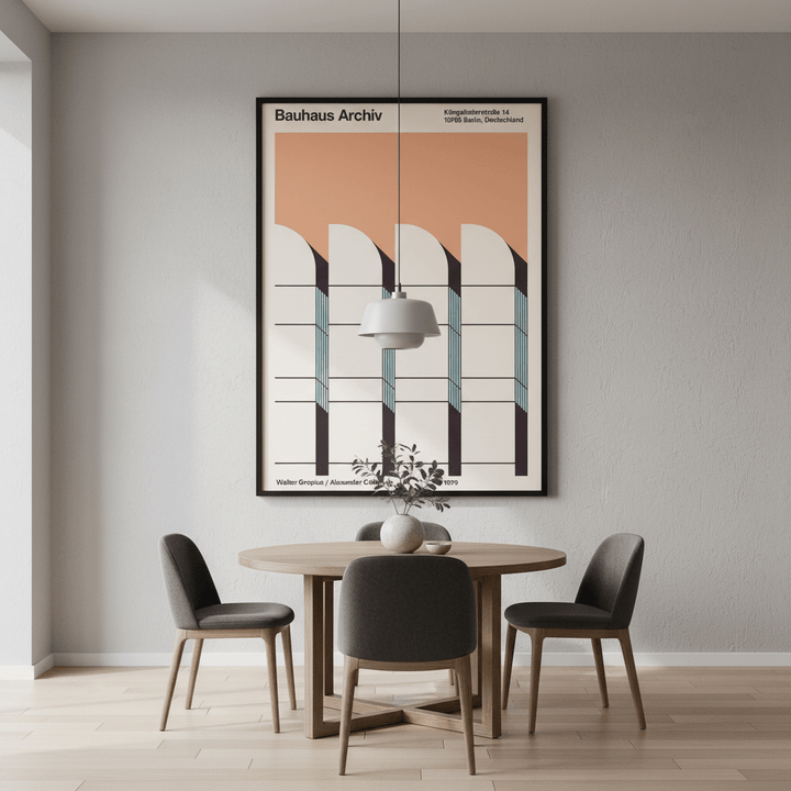 Bauhaus Archiv by Florent Bodart wall - art - picture - poster