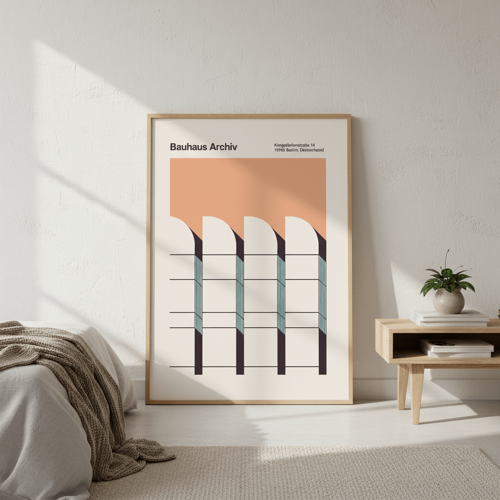 Bauhaus Archiv by Florent Bodart wall - art - picture - poster