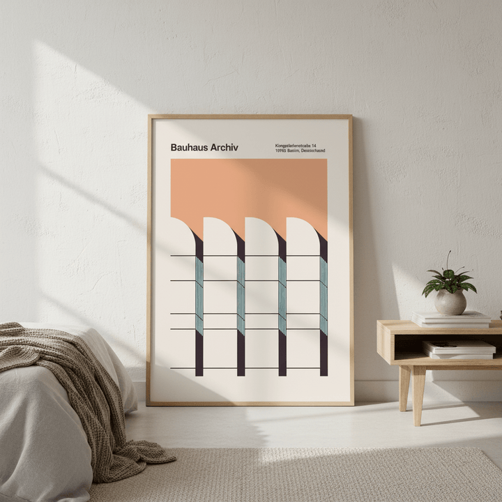 Bauhaus Archiv by Florent Bodart wall - art - picture - poster