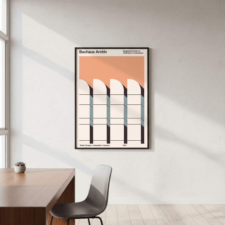 Bauhaus Archiv by Florent Bodart wall - art - picture - poster
