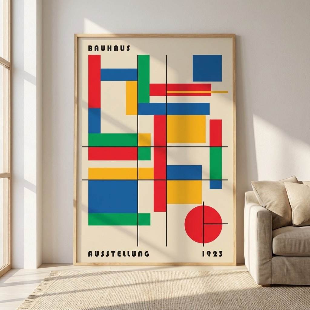 Bauhaus Grid 1923 wall - art - picture - poster