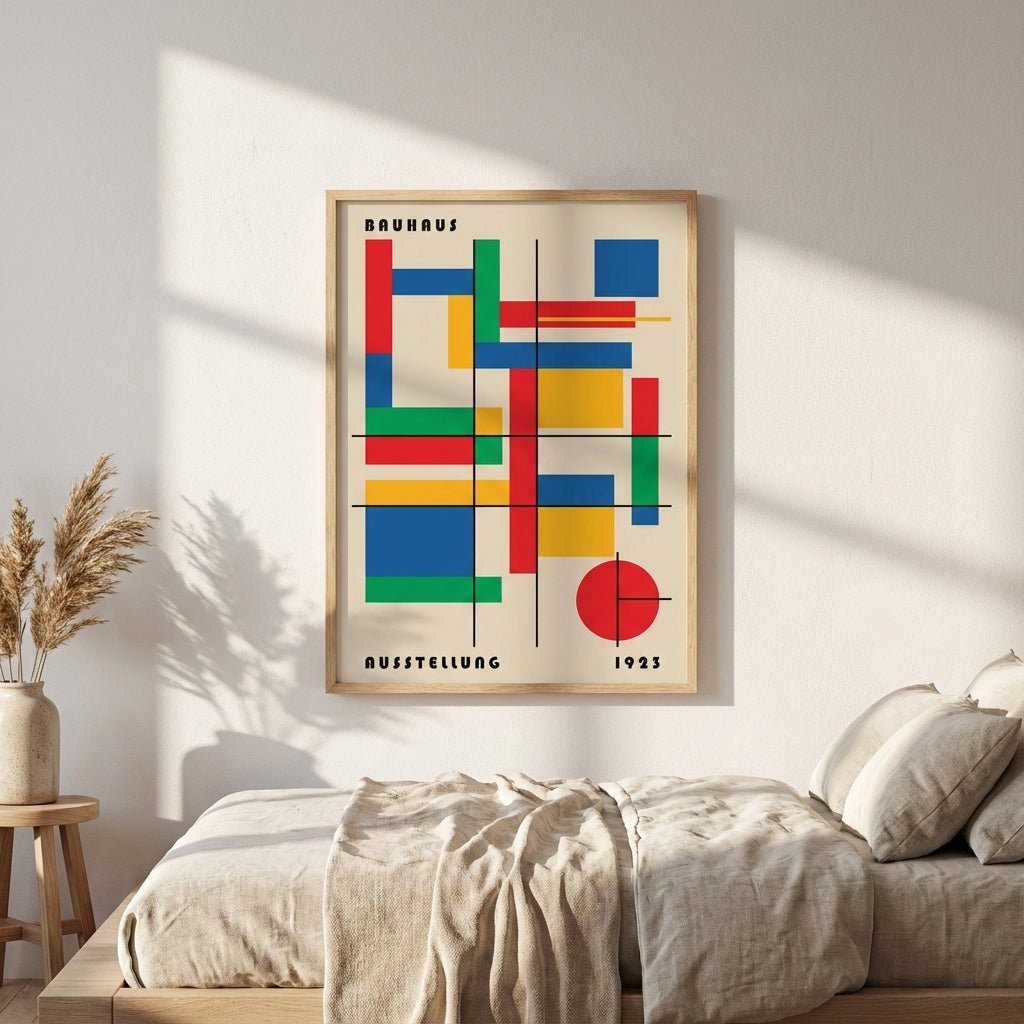 Bauhaus Grid 1923 wall - art - picture - poster