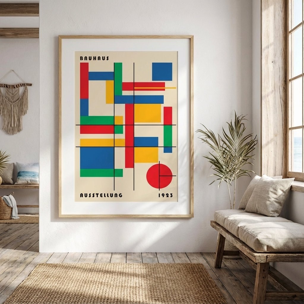 Bauhaus Grid 1923 wall - art - picture - poster
