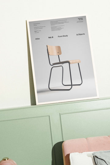 Bauhaus No.8 Form & Objects Wall Art wall - art - picture - poster