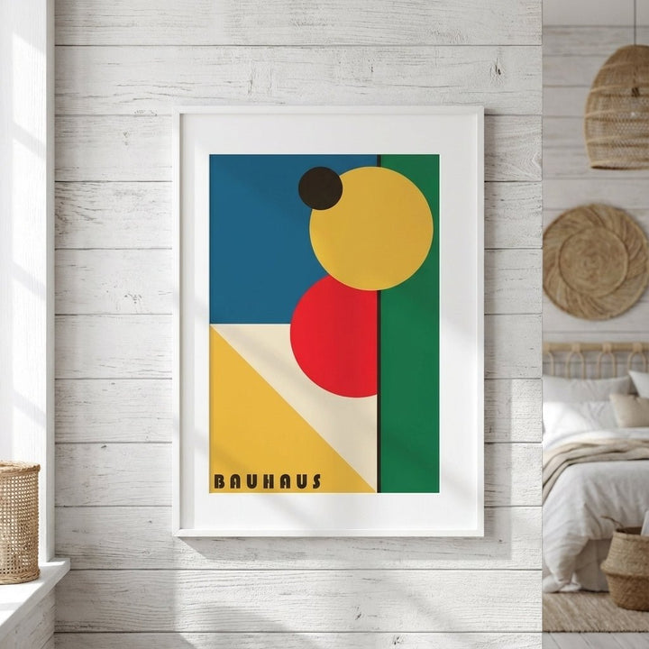 Bauhaus Orbit wall - art - picture - poster