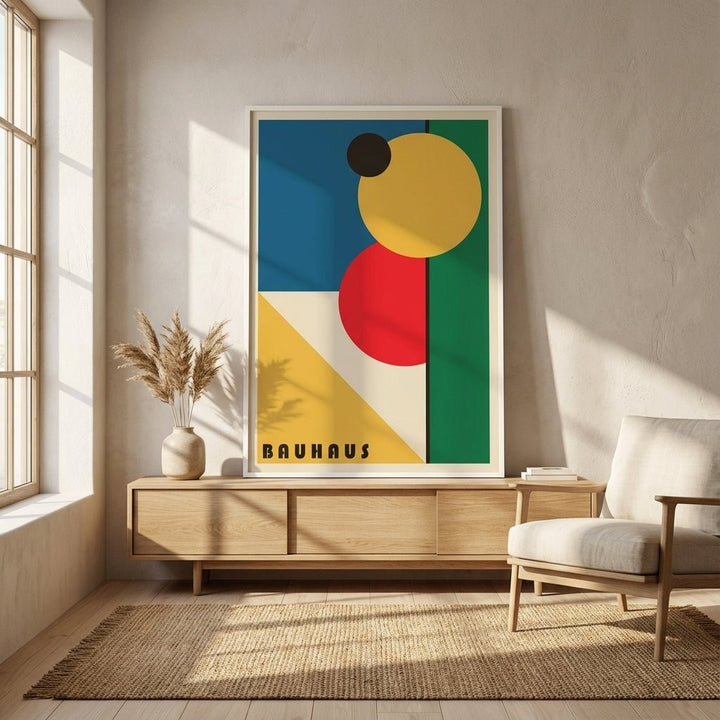 Bauhaus Orbit wall - art - picture - poster