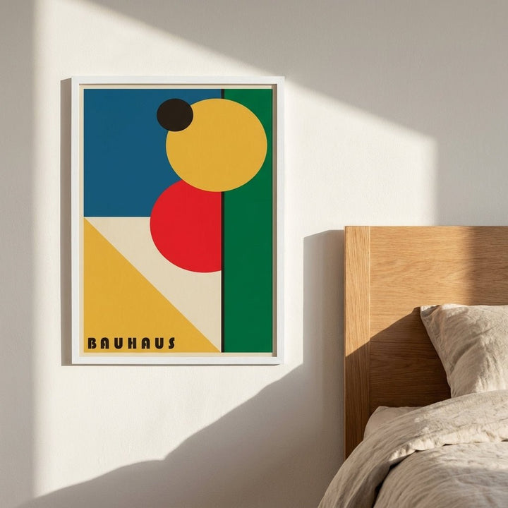 Bauhaus Orbit wall - art - picture - poster