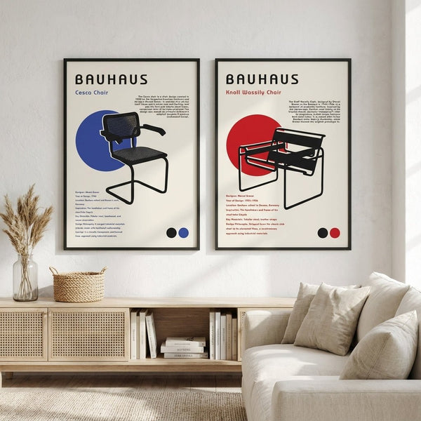 Bauhaus Study of Chairs Duo