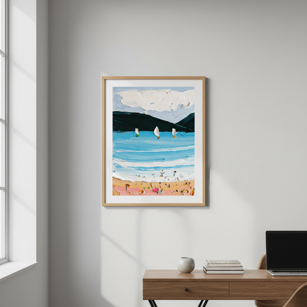Bayside Bliss by Angela Hawkey wall - art - picture - poster