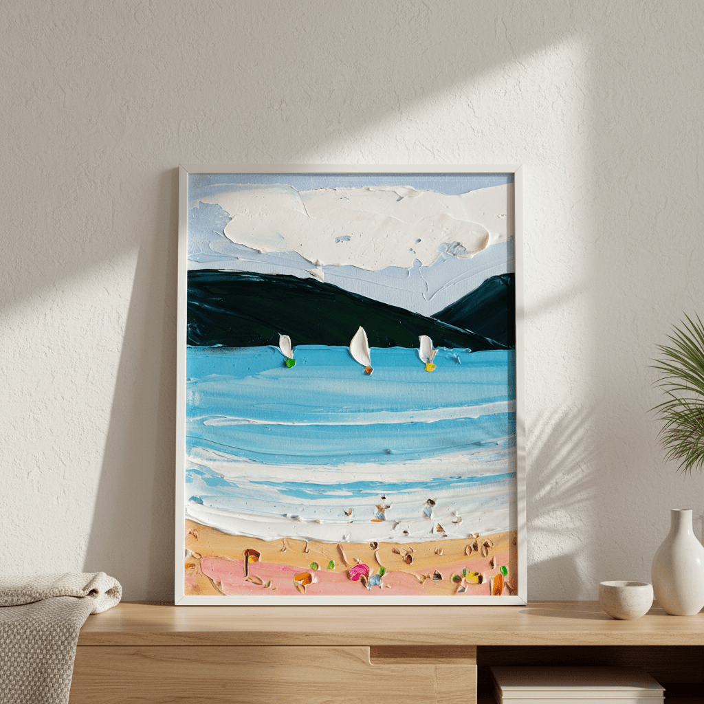 Bayside Bliss by Angela Hawkey wall - art - picture - poster