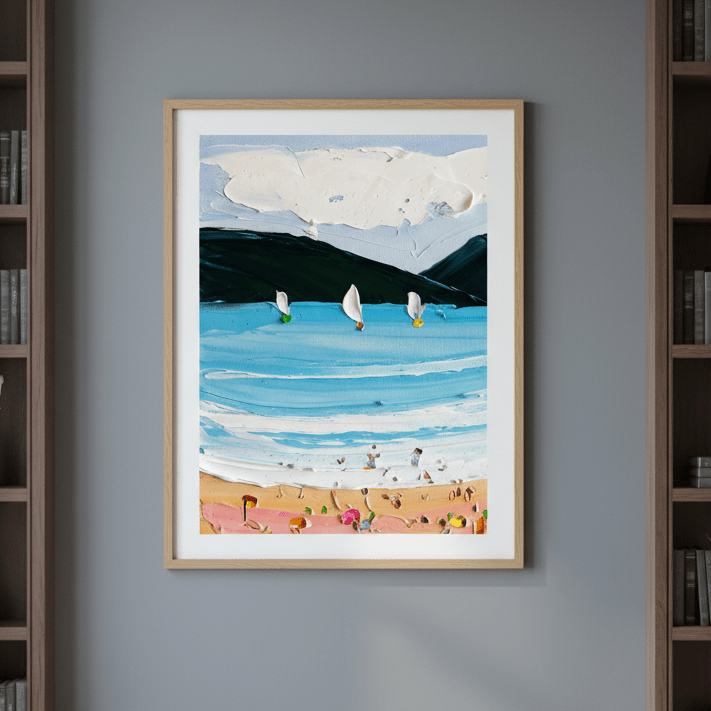 Bayside Bliss by Angela Hawkey wall - art - picture - poster