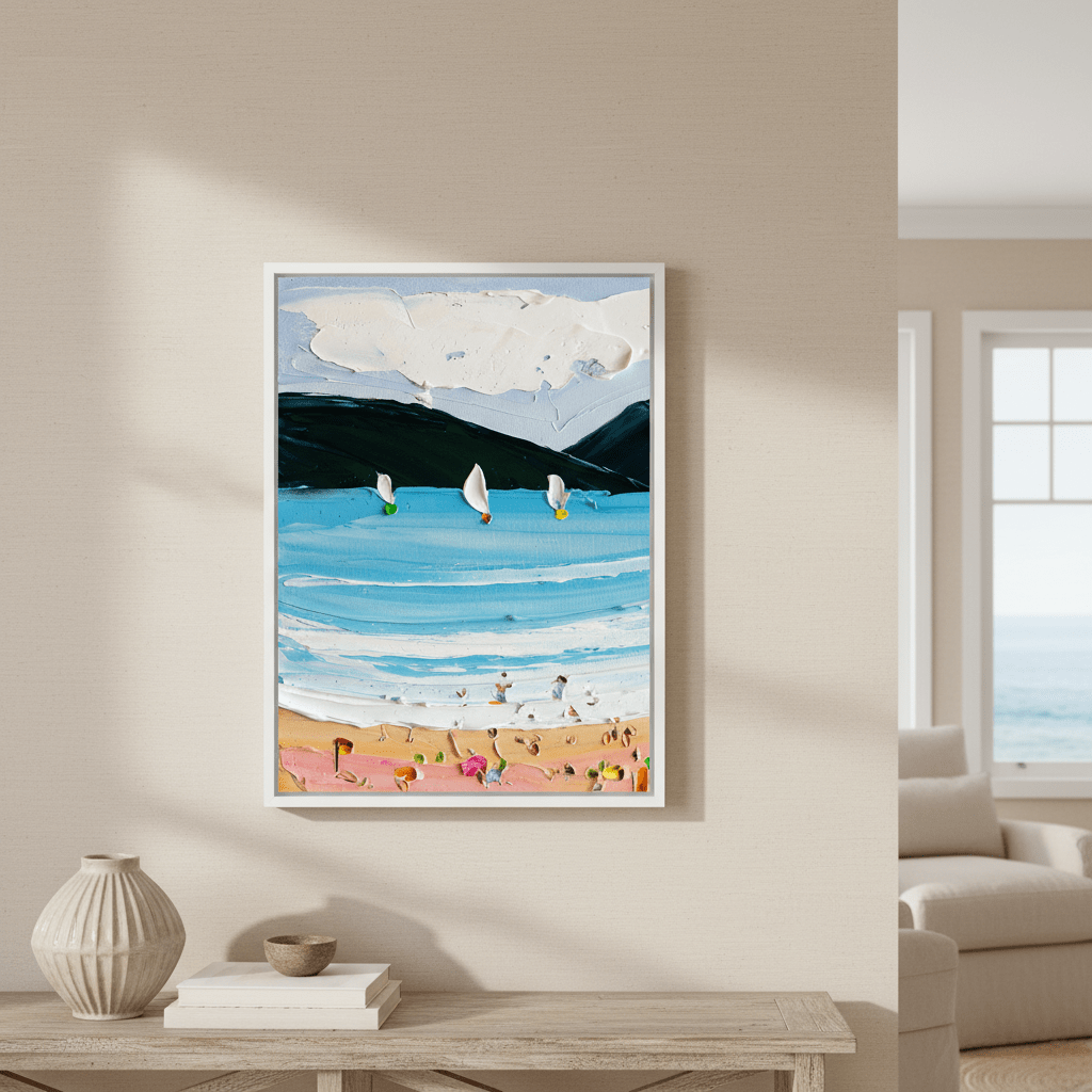 Bayside Bliss by Angela Hawkey wall - art - picture - poster
