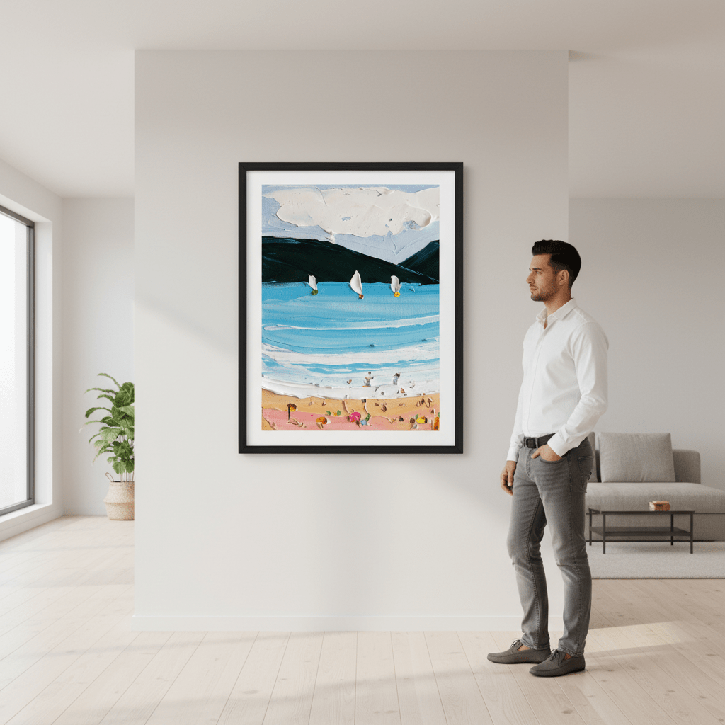 Bayside Bliss by Angela Hawkey wall - art - picture - poster
