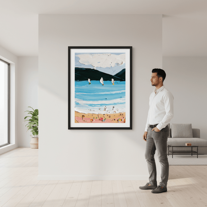 Bayside Bliss by Angela Hawkey wall - art - picture - poster