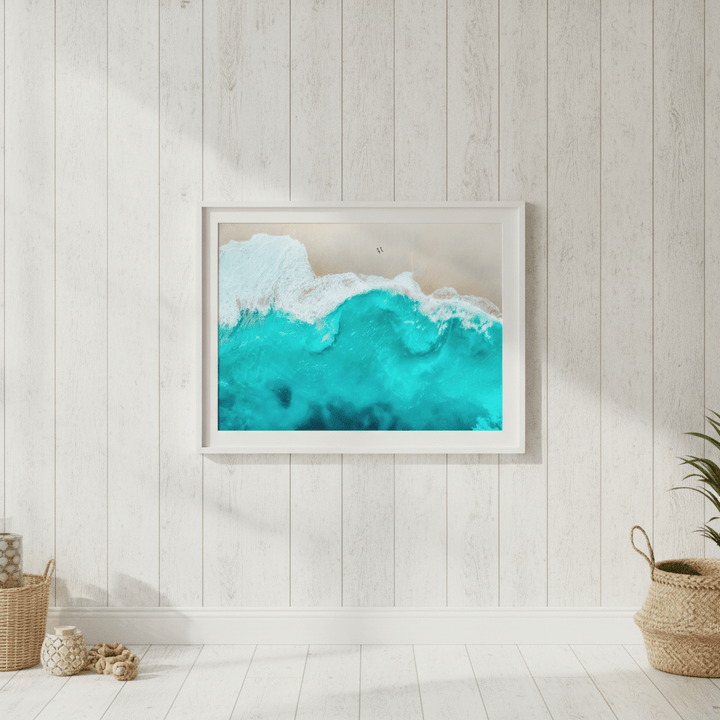 Beach Aerial Coastal Photography wall-art-picture-poster