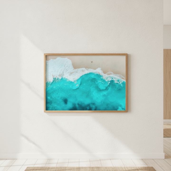 Beach Aerial Coastal Photography wall-art-picture-poster