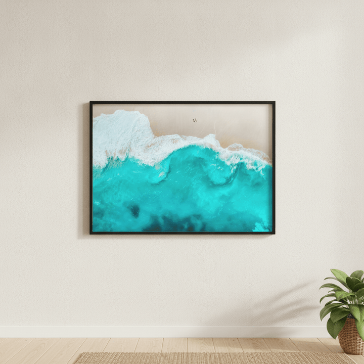 Beach Aerial Coastal Photography wall-art-picture-poster