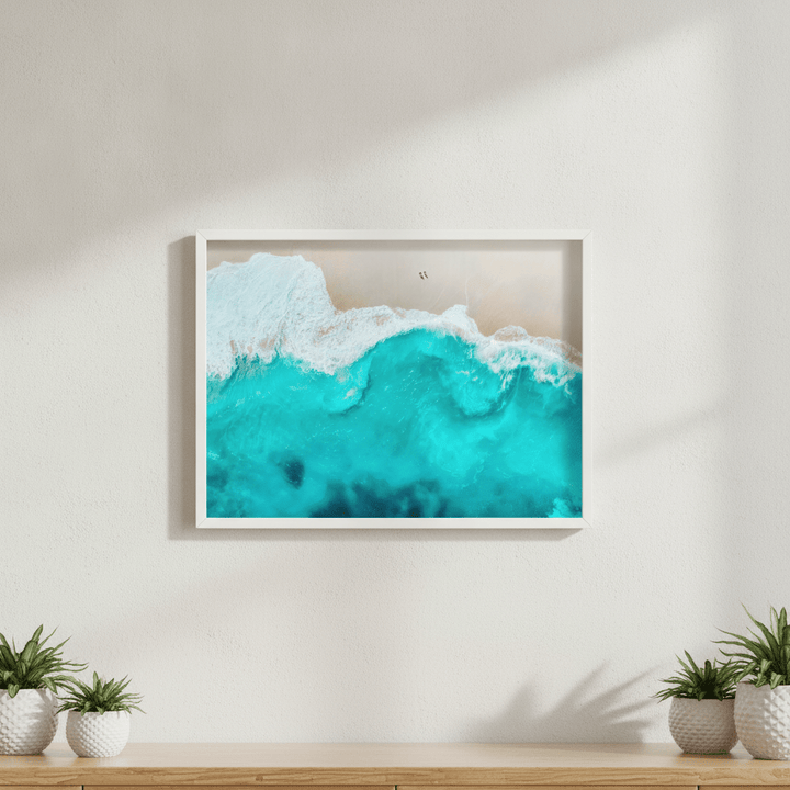 Beach Aerial Coastal Photography wall-art-picture-poster
