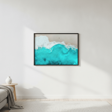 Beach Aerial Coastal Photography wall-art-picture-poster