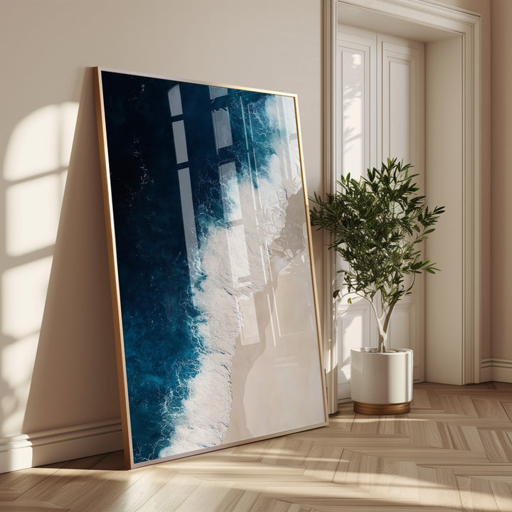 Beach Birds Eye View Artwork - Style My Wall