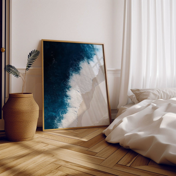Beach Birds Eye View Artwork - Style My Wall