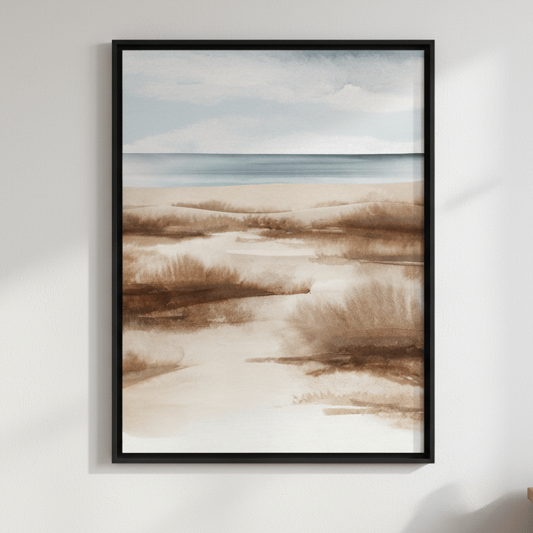 Beach Dunes by Deer Muskeeter wall - art - picture - poster
