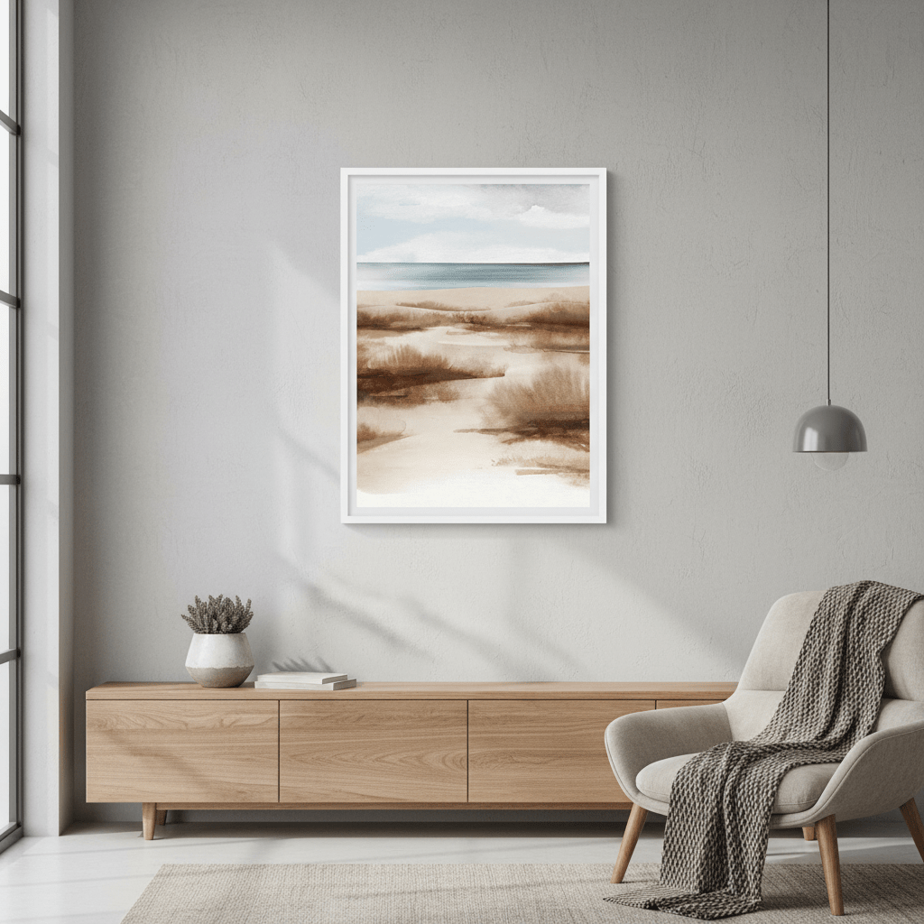Beach Dunes by Deer Muskeeter wall - art - picture - poster