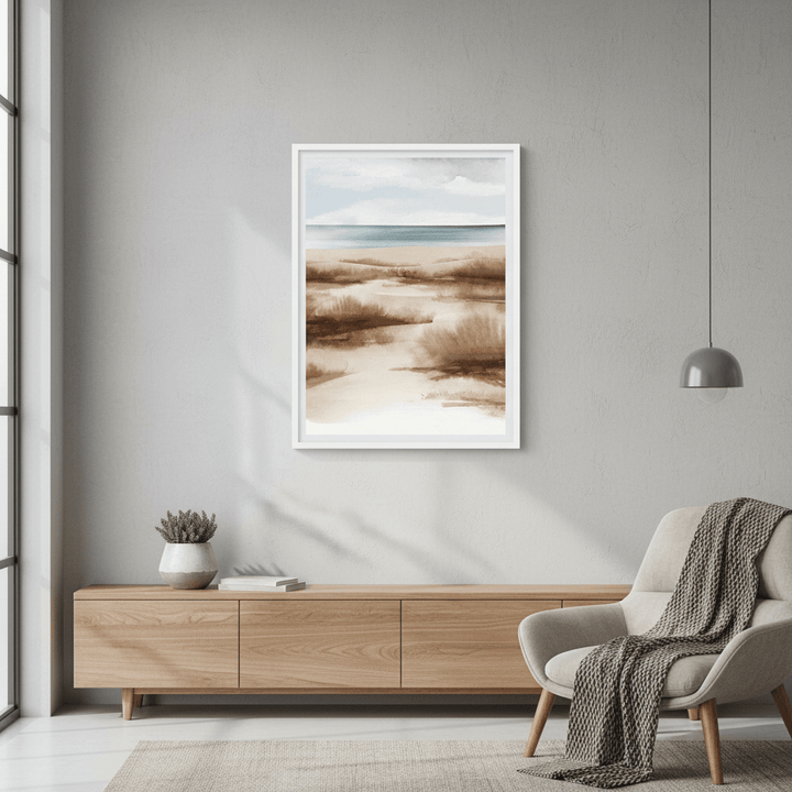 Beach Dunes by Deer Muskeeter wall - art - picture - poster