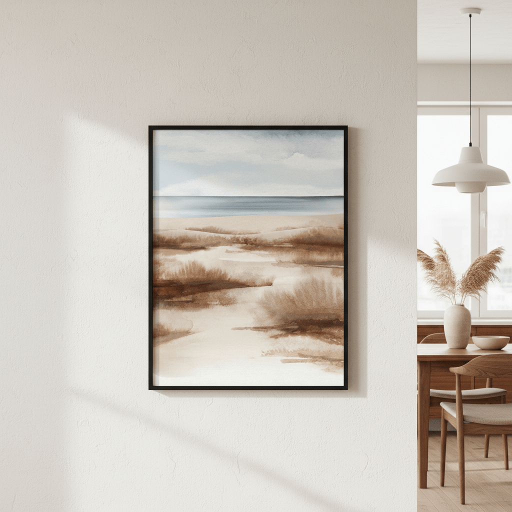 Beach Dunes by Deer Muskeeter wall - art - picture - poster