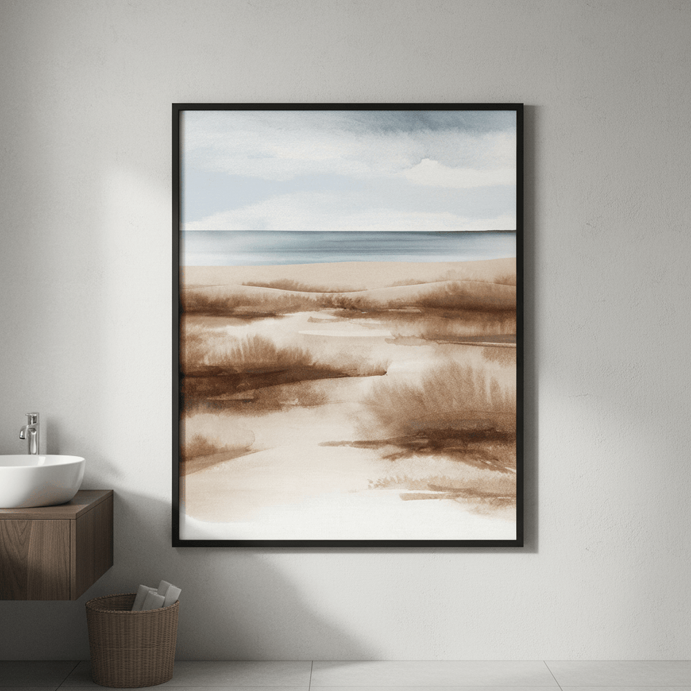 Beach Dunes by Deer Muskeeter wall - art - picture - poster