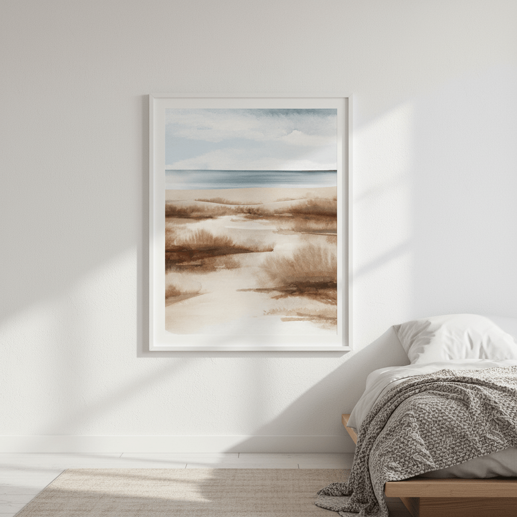 Beach Dunes by Deer Muskeeter wall - art - picture - poster