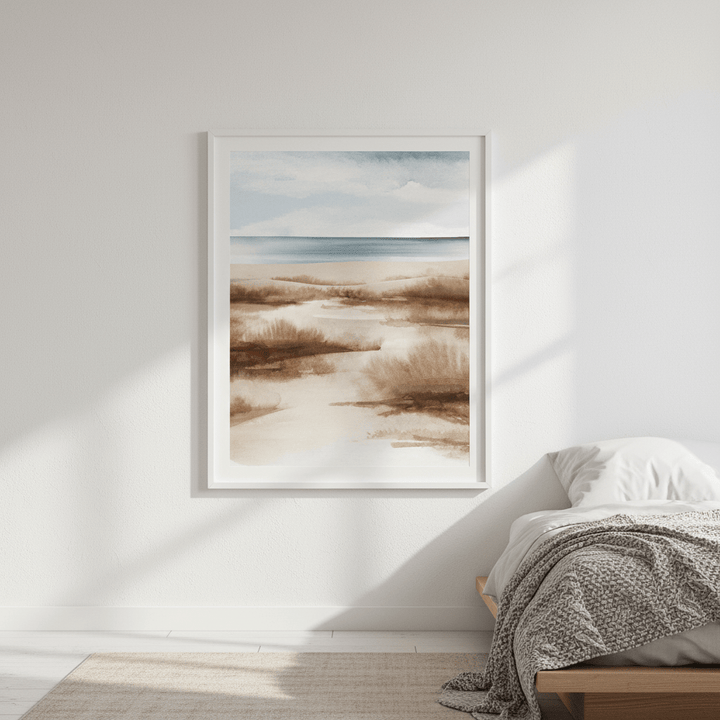 Beach Dunes by Deer Muskeeter wall - art - picture - poster