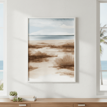 Beach Dunes by Deer Muskeeter wall - art - picture - poster