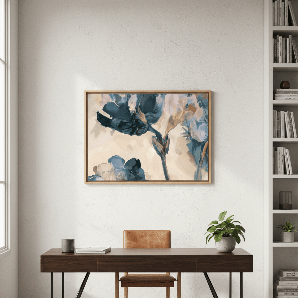Beach Floral by Deer Muskeeter wall - art - picture - poster