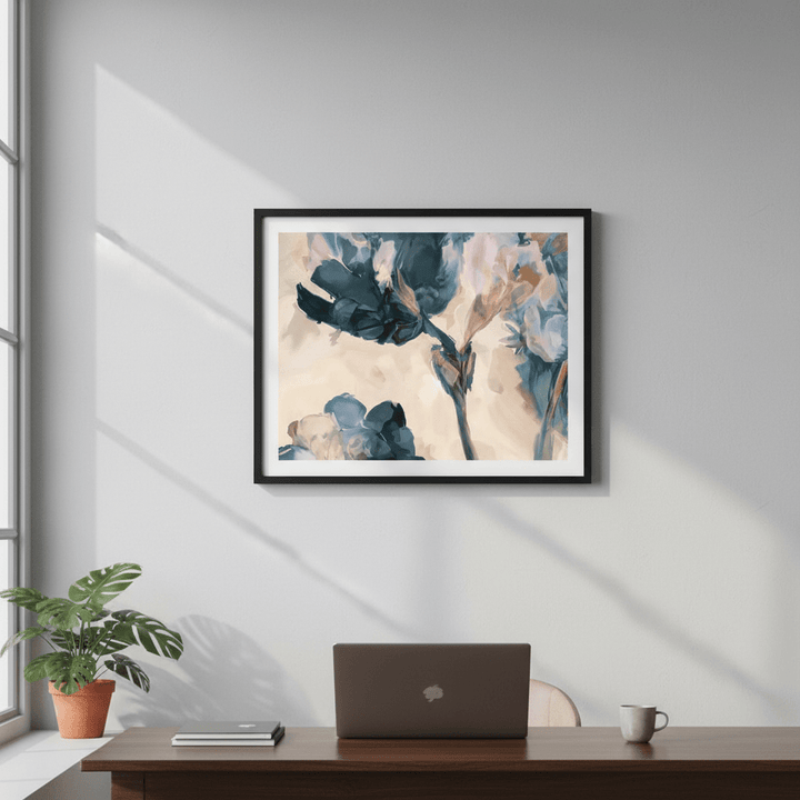 Beach Floral by Deer Muskeeter wall - art - picture - poster