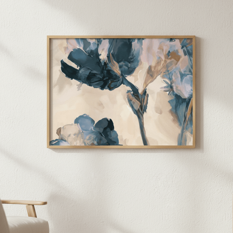 Beach Floral by Deer Muskeeter wall - art - picture - poster