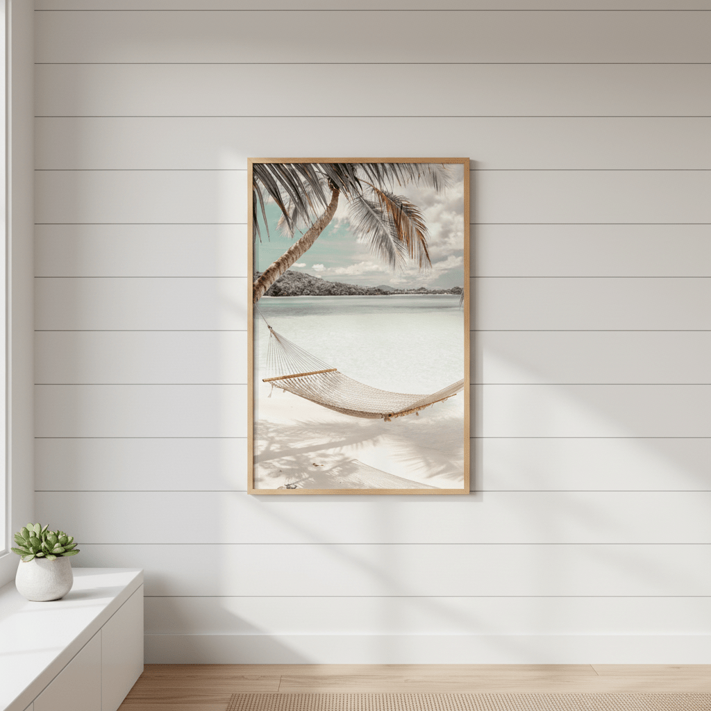 Beach Hammock Day Off Photography wall - art - picture - poster