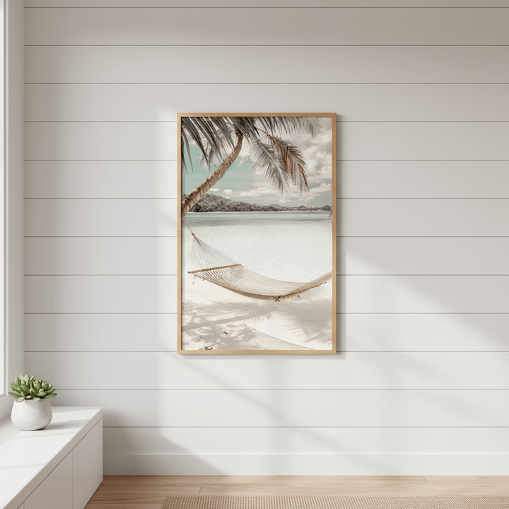 Beach Hammock Day Off Photography wall - art - picture - poster