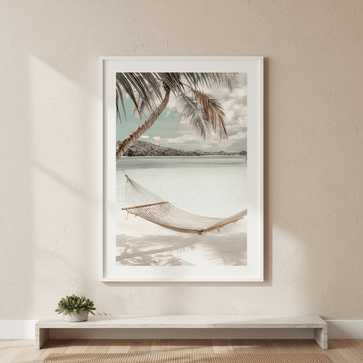 Beach Hammock Day Off Photography wall - art - picture - poster
