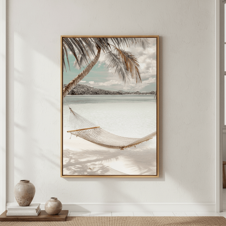 Beach Hammock Day Off Photography wall - art - picture - poster