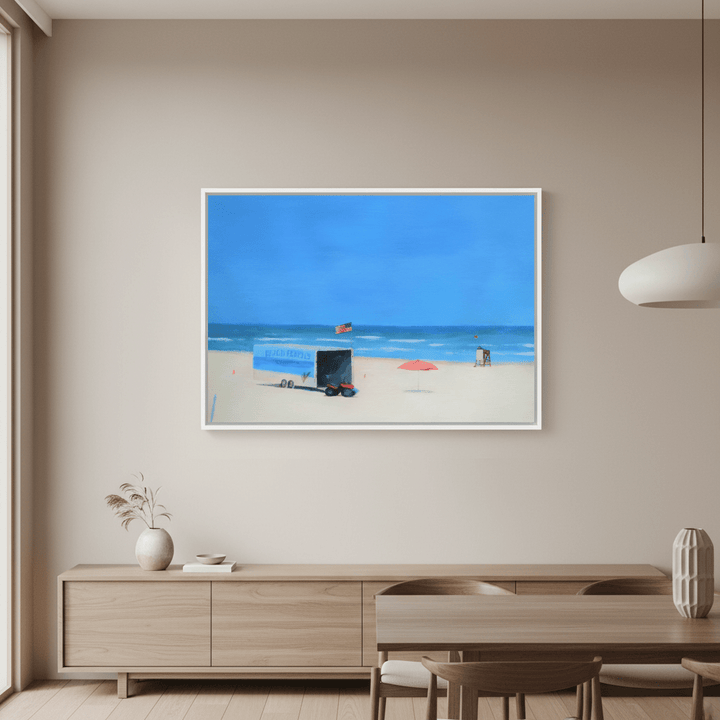 Beach Rentals, Daytona Beach Shores by Ieva Baklane wall - art - picture - poster