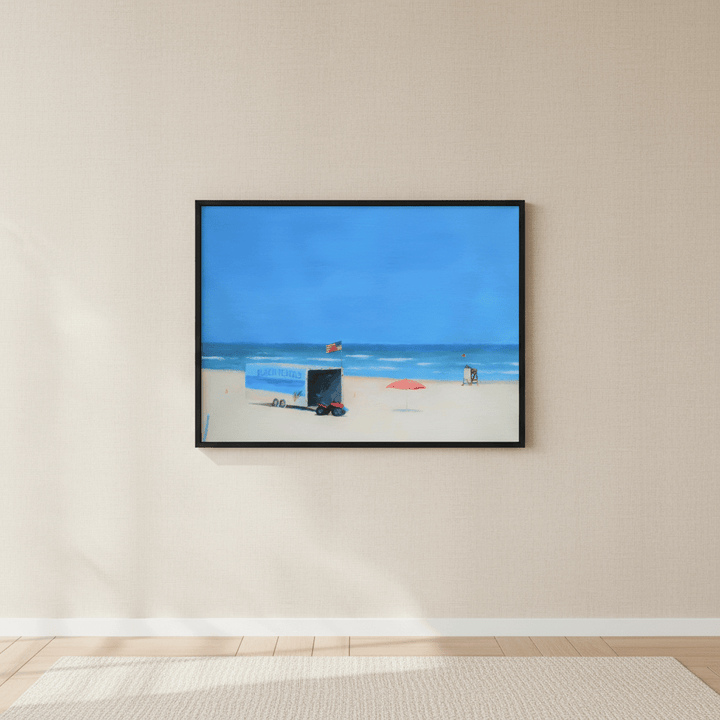 Beach Rentals, Daytona Beach Shores by Ieva Baklane wall - art - picture - poster