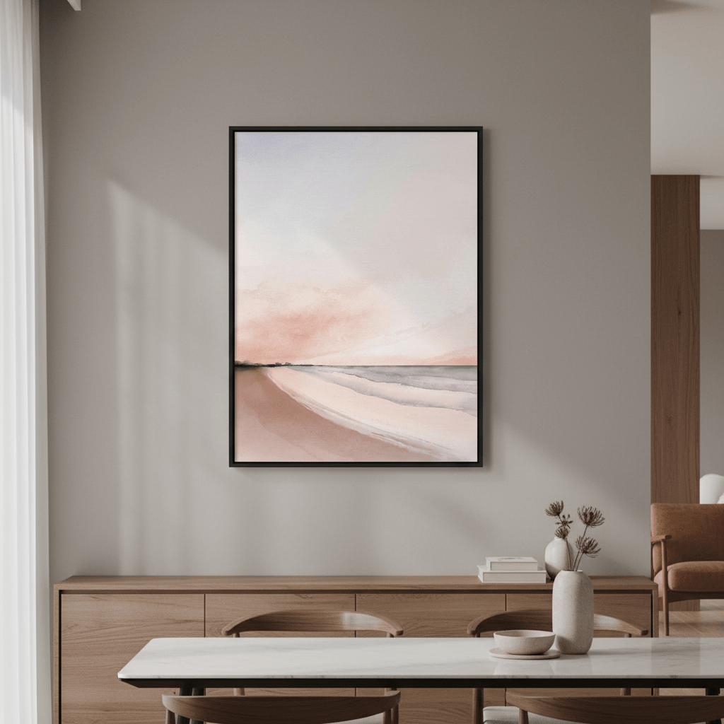Beach Sunset by Deer Muskeeter wall - art - picture - poster