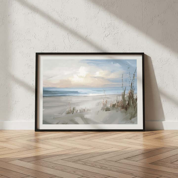 Beach Sunset by Julia Cheney wall - art - picture - poster