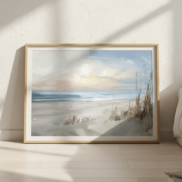 Beach Sunset by Julia Cheney